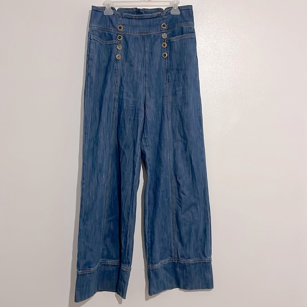 PILCRO and the letterpress denim pants